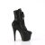 Pleaser ADORE-1020RS Platform Ankle Boots Rhinestones Black EU-36 / US-6