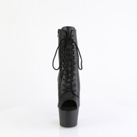 Pleaser ADORE-1021 Platform Ankle Boots Leather Black...