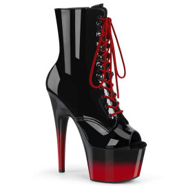 Pleaser ADORE-1021BR-H Platform Ankle Boots Patent Black...