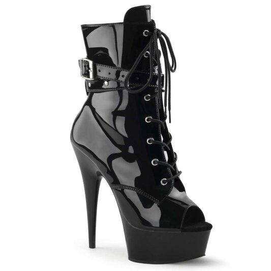 Pleaser DELIGHT-1033 Black Patent/Black EU-35 / US-5