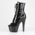 Pleaser ADORE-1021GP Platform Ankle Boots Patent Glitter Black EU-35 / US-5