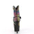 Pleaser ADORE-1029RS Platform Ankle Boots Rhinestones Multicolored EU-38 / US-8