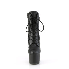 Pleaser ADORE-1033 Platform Ankle Boots Faux Leather...