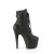 Pleaser ADORE-1033 Platform Ankle Boots Faux Leather Black EU-35 / US-5