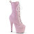 Pleaser ADORE-1040GR Platform Ankle Boots Smoke Pink EU-35 / US-5