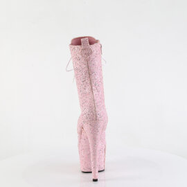 Pleaser ADORE-1040GR Platform Ankle Boots Smoke Pink EU-36 / US-6