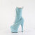 Pleaser ADORE-1040GR Platform Ankle Boots Glitter Rhinestones Blue EU-37 / US-7