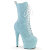 Pleaser ADORE-1040GR Platform Ankle Boots Glitter Rhinestones Blue EU-38 / US-8