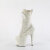 Pleaser ADORE-1040GR Platform Ankle Boots Glitter Rhinestones Beige EU-35 / US-5