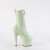 Pleaser ADORE-1040GR Platform Ankle Boots Glitter Rhinestones Green EU-35 / US-5