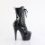 Pleaser ADORE-1040WR-HG Platform Ankle Boots Patent Hologram Black EU-36 / US-6