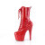 Pleaser ADORE-1040WR-HG Platform Ankle Boots Patent Hologram Red EU-36 / US-6