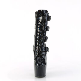 Pleaser ADORE-1046 Platform Ankle Boots Patent Hologram...