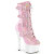 Pleaser ADORE-1046TT Platform Ankle Boots Patent Hologram Pink EU-36 / US-6