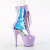 Pleaser ADORE-1047 Platform Ankle Boots Patent Hologram Purple EU-36 / US-6