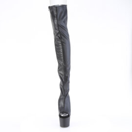 Pleaser ADORE-3017 Platform Overknee Boots Snake Print...