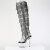 Pleaser ADORE-3019C-RSF Platform Overknee Boots Clear Rhinestones Black EU-38 / US-8