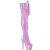 Pleaser ADORE-3020GP Platform Overknee Boots Patent Glitter Purple EU-38 / US-8