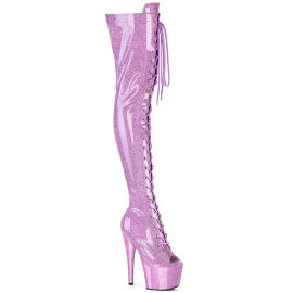 Pleaser ADORE-3021GP Platform Overknee Boots Patent...