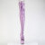 Pleaser ADORE-3021GP Platform Overknee Boots Patent Glitter Purple EU-43 / US-13