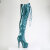 Pleaser ADORE-3021GP Platform Overknee Boots Patent Glitter Green Blue EU-35 / US-5