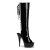 Pleaser DELIGHT-2018 Black Patent/Black EU-38 / US-8