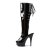 Pleaser DELIGHT-2018 Black Patent/Black EU-38 / US-8
