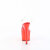 Pleaser ADORE-708 Platform Sandalettes Chrome Clear Red EU-35 / US-5