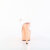 Pleaser ADORE-708 Platform Sandalettes Chrome Clear Gold EU-44 / US-14