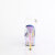 Pleaser ADORE-708HT Platform Sandalettes Clear Smoke Multicolored EU-38 / US-8