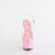 Pleaser ADORE-708LQ Platform Sandalettes Clear Hologram Pink EU-37 / US-7