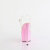 Pleaser ADORE-708LQ Platform Sandalettes Clear Hologram Pink EU-38 / US-8