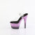 Pleaser ADORE-708SS Platform Sandalettes Clear Glitter Purple EU-35 / US-5