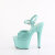Pleaser ADORE-709GP Platform Sandalettes Patent Glitter Green Blue EU-36 / US-6