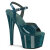 Pleaser ADORE-709GP Platform Sandalettes Patent Glitter Green EU-35 / US-5