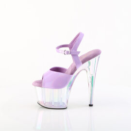 Pleaser ADORE-709HT Platform Sandalettes Hologram Smoke Purple EU-39 / US-9