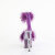 Pleaser ADORE-724F Platform Sandalettes Clear Purple EU-43 / US-13