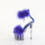 Pleaser ADORE-724F Platform Sandalettes Clear Blue EU-37 / US-7