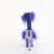 Pleaser ADORE-724F Platform Sandalettes Clear Blue EU-37 / US-7