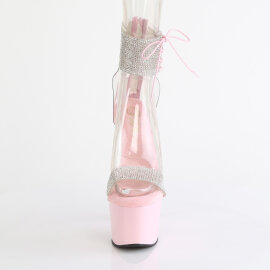 Pleaser ADORE-727RS Platform Sandalettes Clear...
