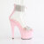 Pleaser ADORE-727RS Platform Sandalettes Clear Rhinestones Pink EU-35 / US-5