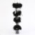 Pleaser ADORE-728F Platform Sandalettes Clear Black EU-37 / US-7