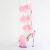 Pleaser ADORE-728F Platform Sandalettes Clear Pink Transparent EU-37 / US-7