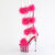 Pleaser ADORE-728F Platform Sandalettes Clear Pink EU-37 / US-7