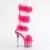 Pleaser ADORE-728F Platform Sandalettes Clear Pink EU-37 / US-7