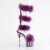 Pleaser ADORE-728F Platform Sandalettes Clear Purple EU-38 / US-8