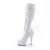 Pleaser DELIGHT-2023 White Stretch Patent/White EU-37 / US-7