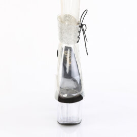 Pleaser ADORE-791-2RS Platform Sandalettes Clear...