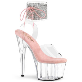 Pleaser ADORE-791-2RS Platform Sandalettes Clear...