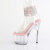 Pleaser ADORE-791-2RS Platform Sandalettes Clear Rhinestones Pink Transparent EU-41 / US-11